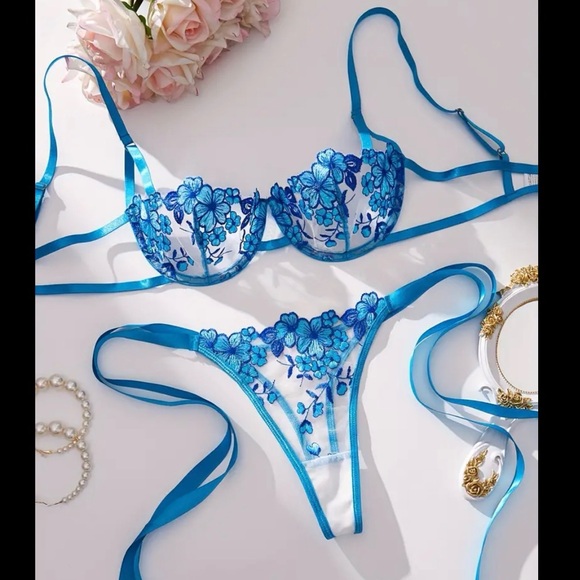 Lingerie set sexy 2 piece bra & panty - Picture 1 of 2